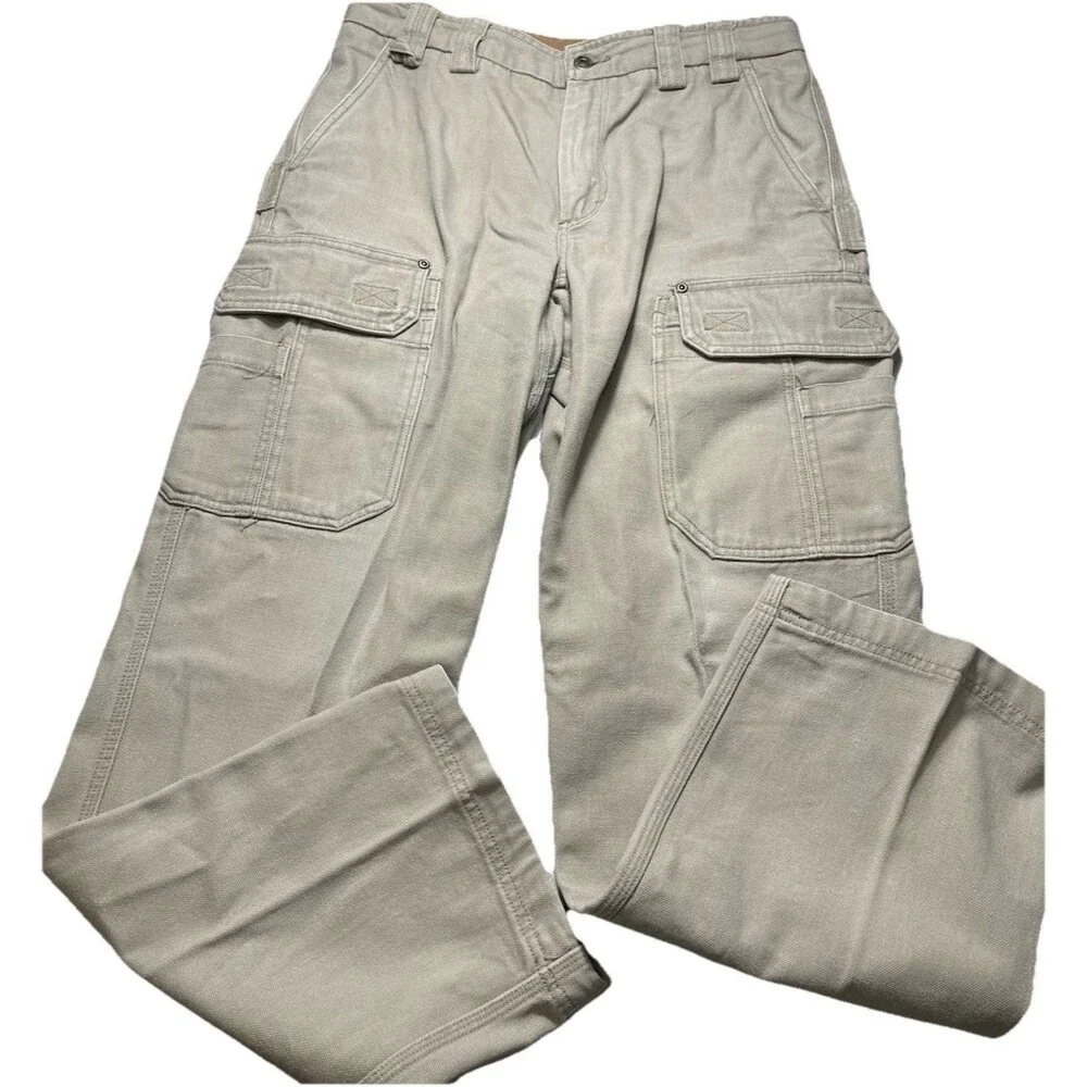 Men's Duluth Trading Co. Work Cargo Jeans #106803 - Size 34x32 - Picture 3 of 5